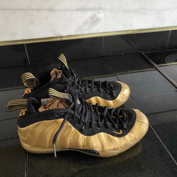 Nike Air Foamposite One 'Metallic Gold' - Picture 10 of 12